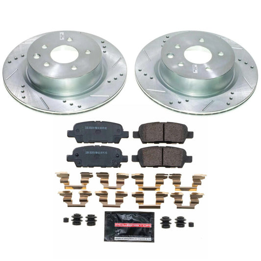 Power Stop 08-09 Infiniti EX35 Rear Z23 Evolution Brake Kit