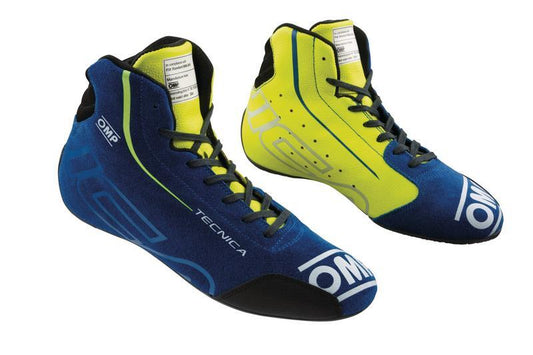 OMP TECNICA SHOES my2025 FIA 8856-2018 BLACK / RED SZ 40
