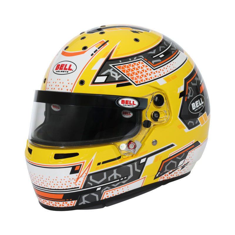 Bell Helmet Rs7-K Stamina Anthracite/Orange Lrg (60-61) Fia8878-2024/K2025
