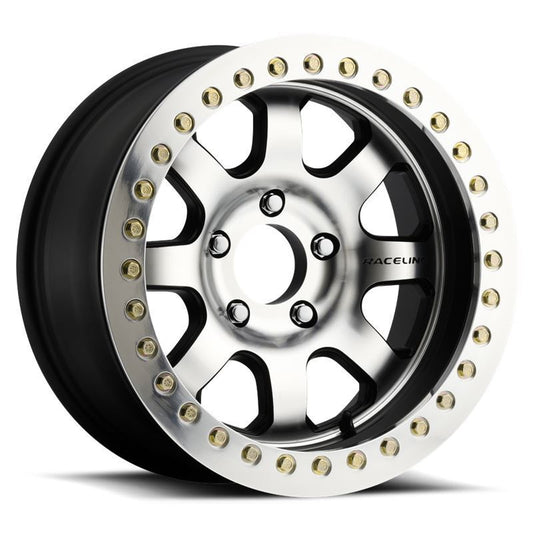Raceline RT260 Avenger BMF 17x8.5in / BLANK BP / -32mm Offset / 83.82mm Bore - Satin Black Machined