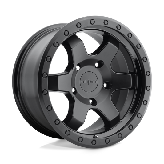 Rotiform R151 SIX-OR Wheel 17x9 5x127 1 Offset - Matte Black