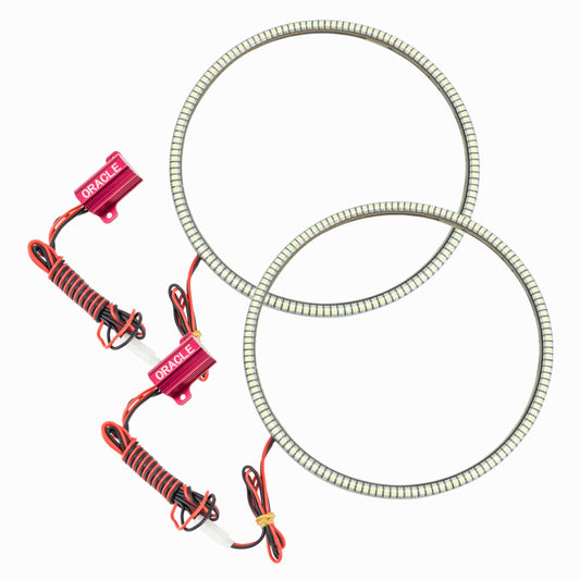 Oracle 03-10 Hummer H2 Surface Mount LED Headlight Halo Kit - Red