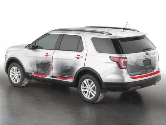 WeatherTech 25-26 Volkswagen Tiguan Door Edge Door Sill Door Cup and Trunk Ledge - Transparent