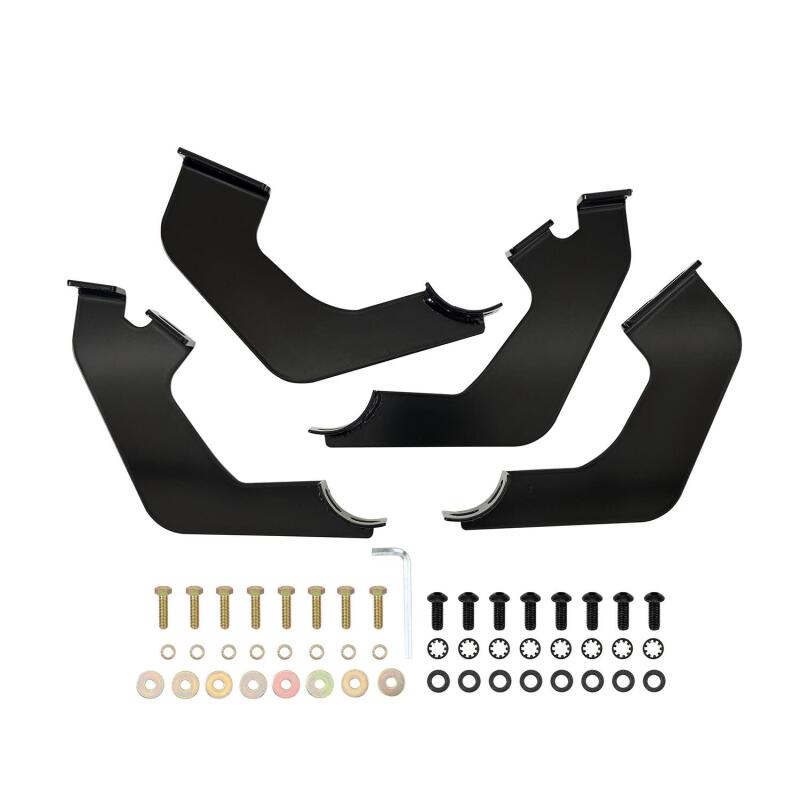 Westin 24-26 Toyota Tacoma Xtra Cab E-Series 3 Nerf Step Bars Black
