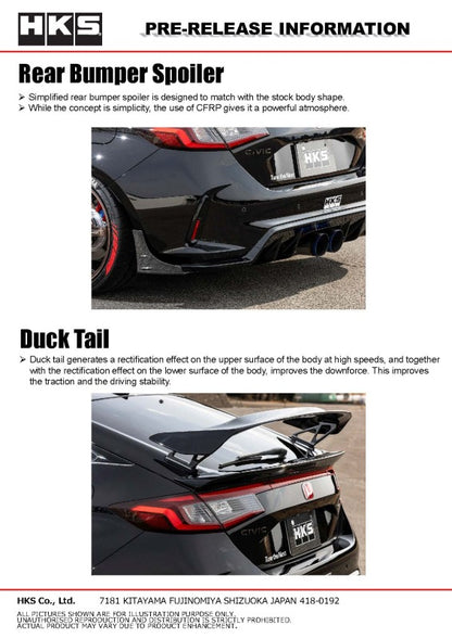 HKS BODY KIT TYPE-S FL5 Duck Tail