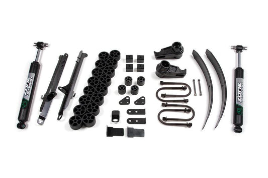 Zone Offroad 08-12 Chevy Colorado/GMC Canyon 3.5in Combo Kit - Fox Shocks