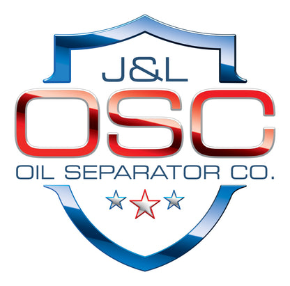 J&L 19-25 Dodge Ram 1500 3.6L PCV Side Oil Separator 3.0 - Black Anodized