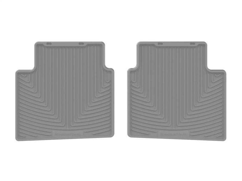 WeatherTech 24-26 Hyundai Kona Rear All-Weather Floor Mats 2nd Row - Grey