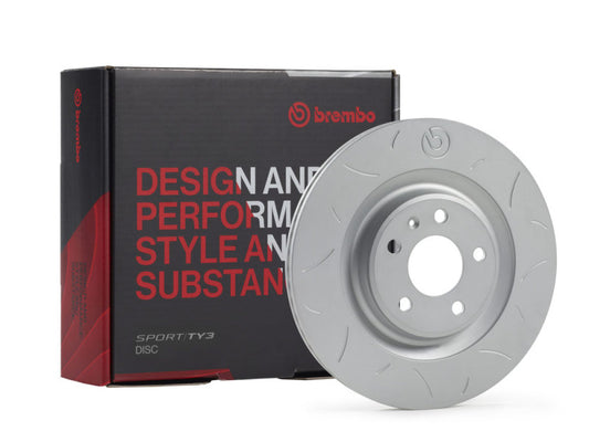 Brembo 06-15 Audi TT/09-14 Volkswagen Golf VI 2.0 TDI Front TY3 Sport Disc Rotor - 312X25