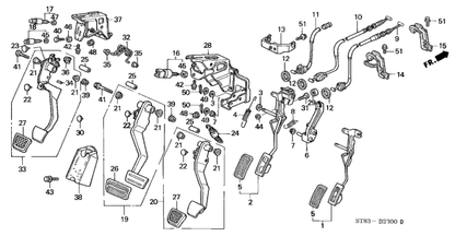 Acura - Throttle Cable for 94-01 Integra