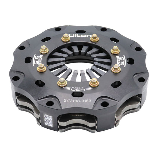 Tilton Racing - CLUTCH, METAL, 5.5", 3 PL, HR, GRAY, STEP
