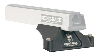 Rhino-Rack 14-21 Ford Transit 2 Door Wagon Heavy Duty RLTP 2 Bar Roof Rack - Black