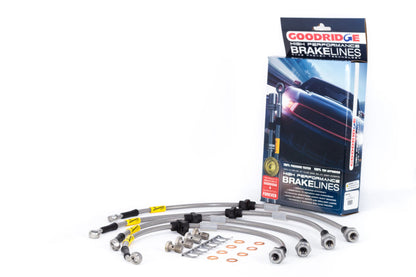 Goodridge - 99-00 Honda Civic Si (w/ rear disc) Brake Lines