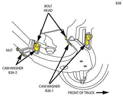 MOOG 10-23 Lexus GX460 Front Caster/Camber Kit