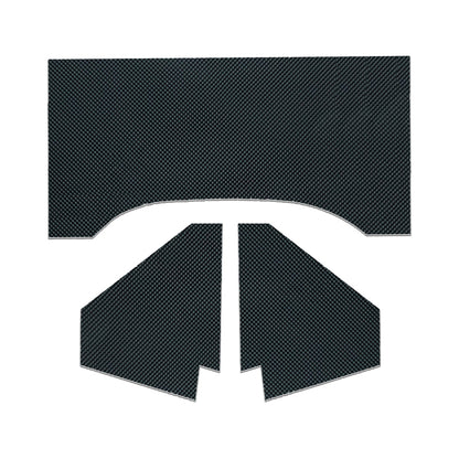 DEI Volkswagen Beetle 3-Piece Firewall Heat Shield - Black (Non-Adhesive)