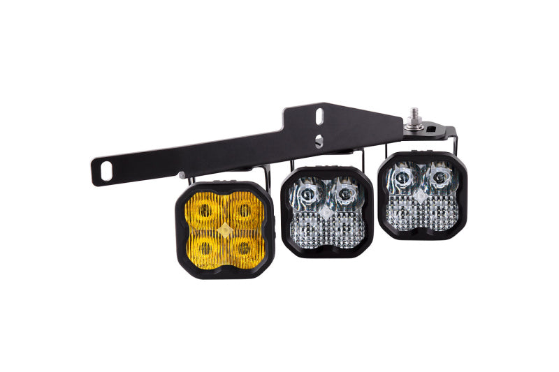 Diode Dynamics 17-20 Ford Raptor SS3 LED Fog Light Kit - Yellow Max