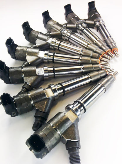 DDP 06-07 Chevrolet Duramax 6.6L LBZ Reman Injector Set - 50hp (20% Over)