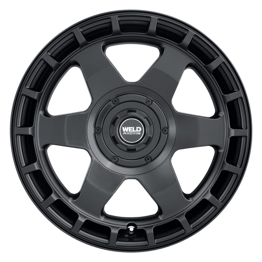 Weld Off-Road Ridge 20x9 - 8x180 BP - ET0 - 124.3mm CB - Satin Black Wheel
