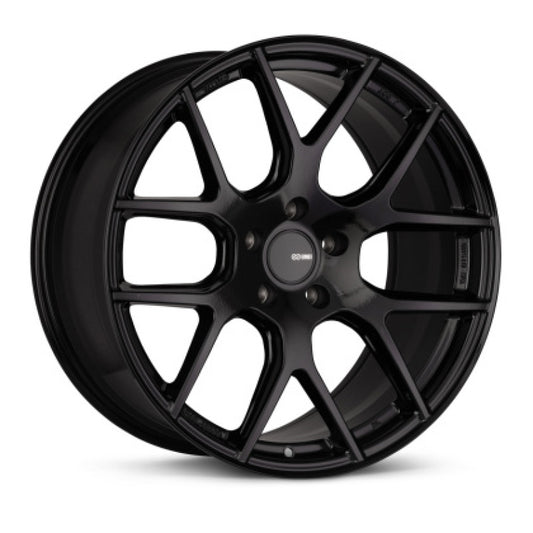 Enkei XM-6 17x7.5 5x114.3 40mm Offset 64.1mm Bore Gloss Black Wheel (MOQ 40)