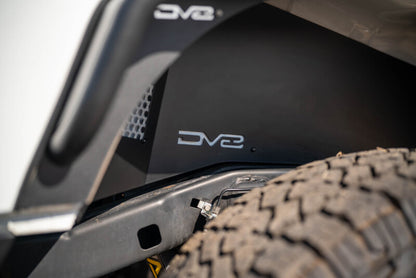 DV8 Offroad  07-18 Jeep Wrangler JK Rear Inner Fender - Satin Black