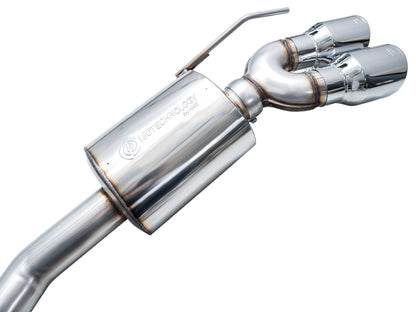 AWE Tuning 2020+ Ford Explorer ST Touring Edition Exhaust w/ Chrome Silver Tips