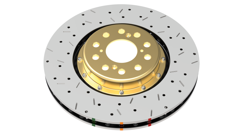 DBA 09-11 Nissan GTR R-35 Front Drilled & Slotted T3 5000 Series Replacement Friction Ring ONLY