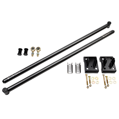 Wehrli 11-19 Chevy & GMC Duramax RCLB/CCSB/ECSB 60in. Traction Bar Kit - Gloss White