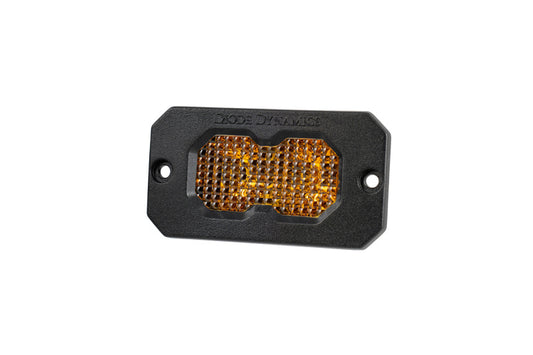 Diode Dynamics C2 2.0 Max Yellow Flood Flush ABL (Single)