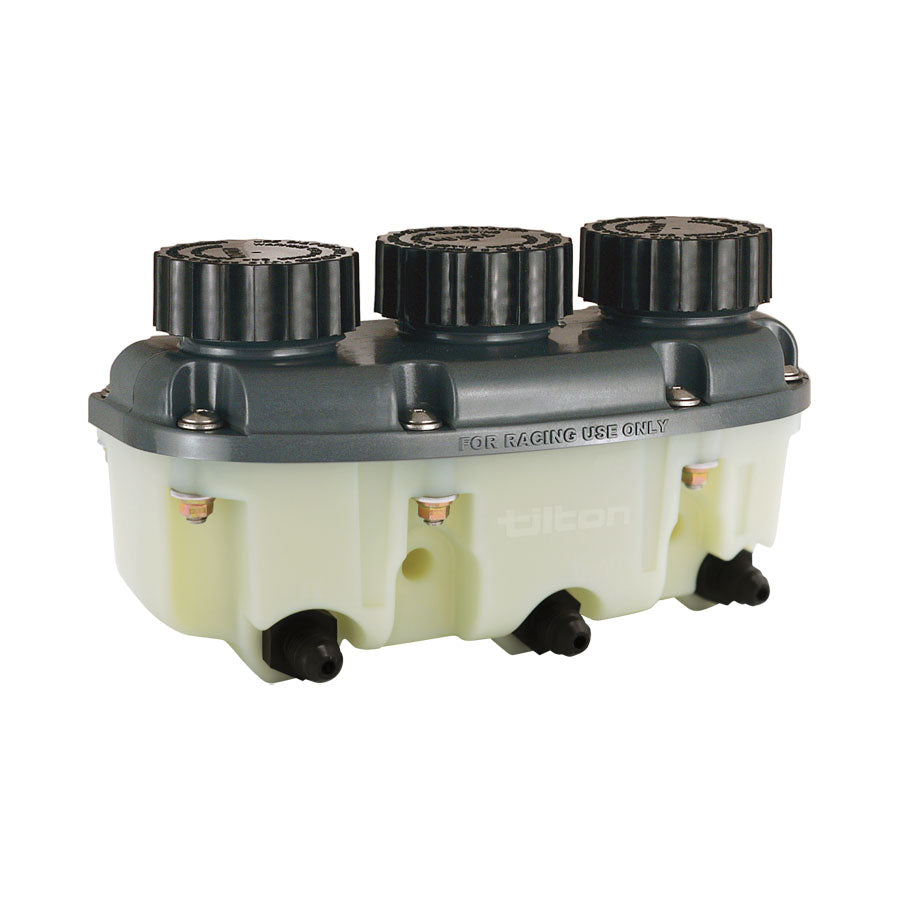 Tilton Racing - 3-Chamber Low Profile Plastic Reservoir