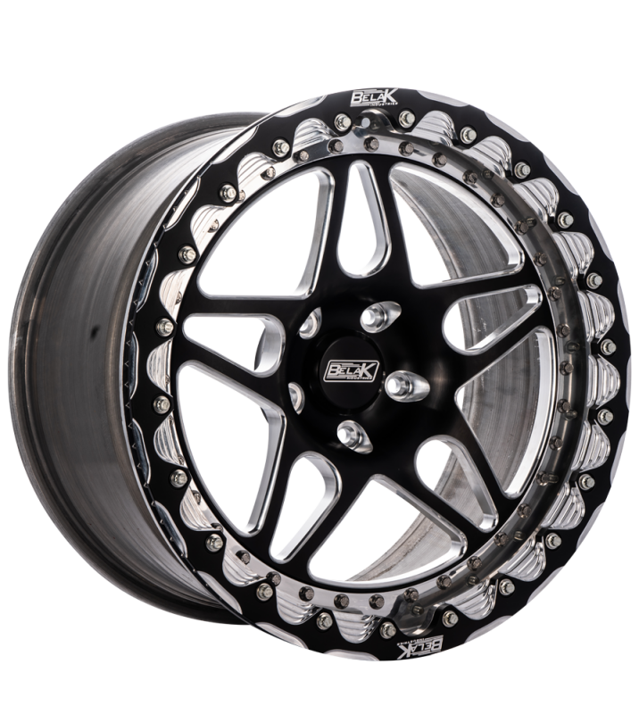 Belak 17x10.5 / 8.25in BS / 5x114.3 BP / Low Pad / Series 3 Wheel - Single Beadlock