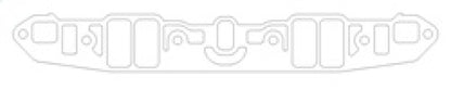 Cometic Chrysler LA V8 .060in Fiber Intake Mani Gasket Set-1.170in x 2.300in Rectangle Port