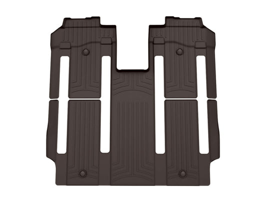WeatherTech 25-26 Toyota Sienna 2nd & 3rd Row Rear FloorLiner - Cocoa