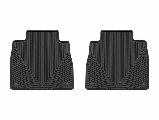 WeatherTech 20-25 Mercedes-Benz AMG GLS 63 SUV 2nd Row Rear All-Weather Floor Mats - Black