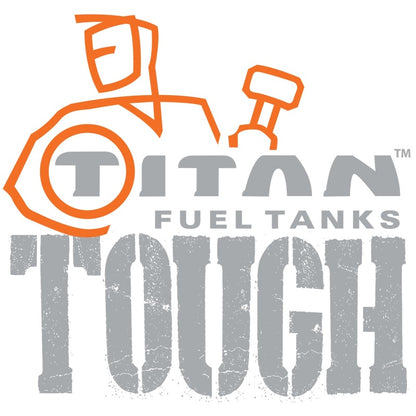 Titan Fuel Tanks 11-19 Ford F-350/F-450 Narrow Frame 40 Gallon After-Axle Utility Fuel Tank