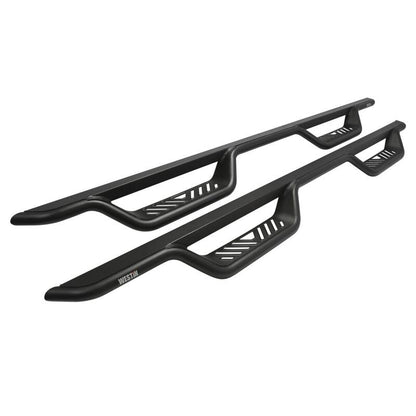 Westin 1999-2016 Ford F-250/F-350/F-450/F-550 Crew Cab Outlaw Drop Nerf Step Bars Textured Black
