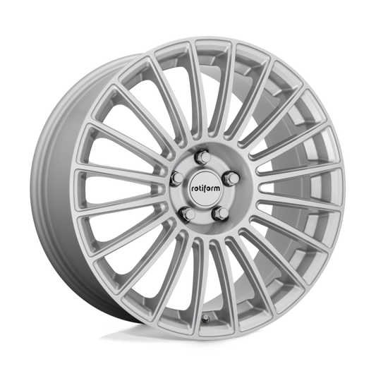 Rotiform R153 BUC Wheel 18x9.5 5x112 35 Offset - Gloss Silver