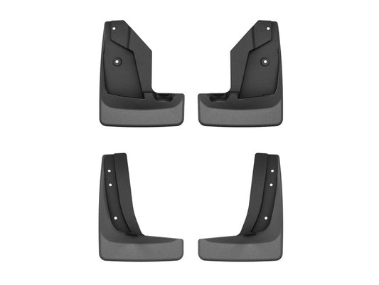 WeatherTech 24-26 Mazda CX-90 Front & Rear Mudflaps - Black