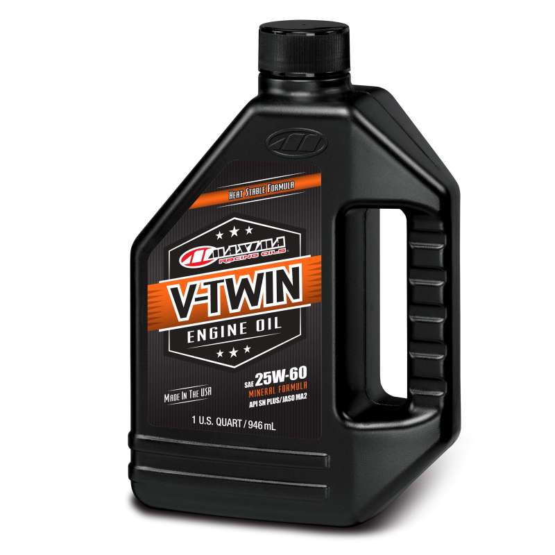 Maxima V-Twin Mineral 25W-60 - 1L