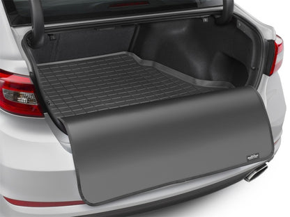 WeatherTech 25-26 Mercedes-Benz AMG E 53 Hybrid Sedan Cargo Liner w/ Bumper Protector - Black