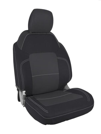 PRP 2021+ Ford Bronco 2 Door Front Seat Covers (Pair) -  Black & Grey