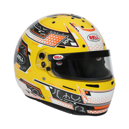 Bell Helmet Rs7-K Stamina Anthracite/Orange Lrg (60-61) Fia8878-2024/K2025