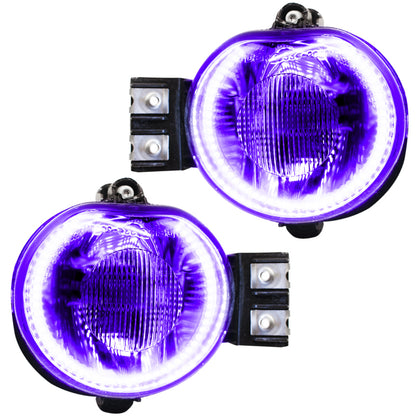 Oracle 02-05 Dodge Ram LED Fog Light Halo Kit - UV/Purple