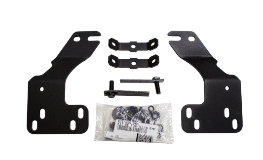 Go Rhino 14-15 Chevy Silverado 1500 (Excl. Drvr Alrt Pkg) RC4 & RC3 LR Brackets - Tex. Blk