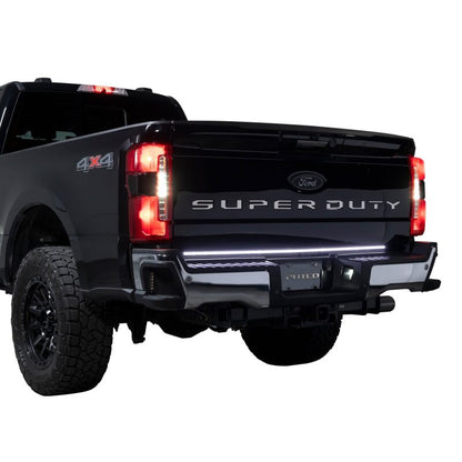 Putco 23-24 Ford SuperDuty F-250 60In Direct Fit Blade Kit Tailgate Bars w/ LED Taillamps