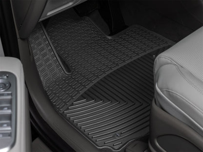 WeatherTech 2026 Hyundai Palisade 1st Row Front All-Weather Floor Mats - Black