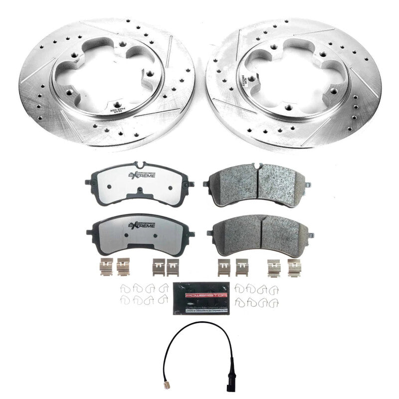 Power Stop 2021 Ford Transit-150 Rear Z36 Truck & Tow Brake Kit