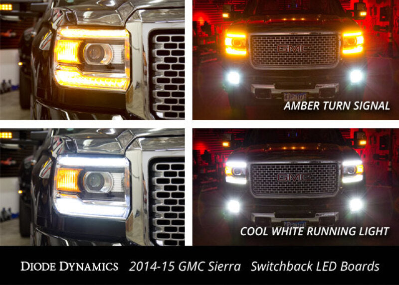 Diode Dynamics 2014-2016 GMC Sierra SB DRL LED Boards