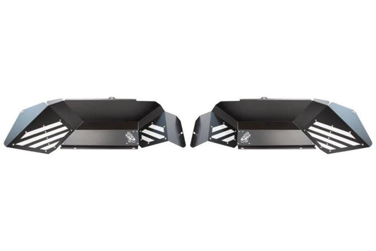 Fishbone Offroad 2020+ JT Gladiator Rear - Black Aluminum Inner Fenders