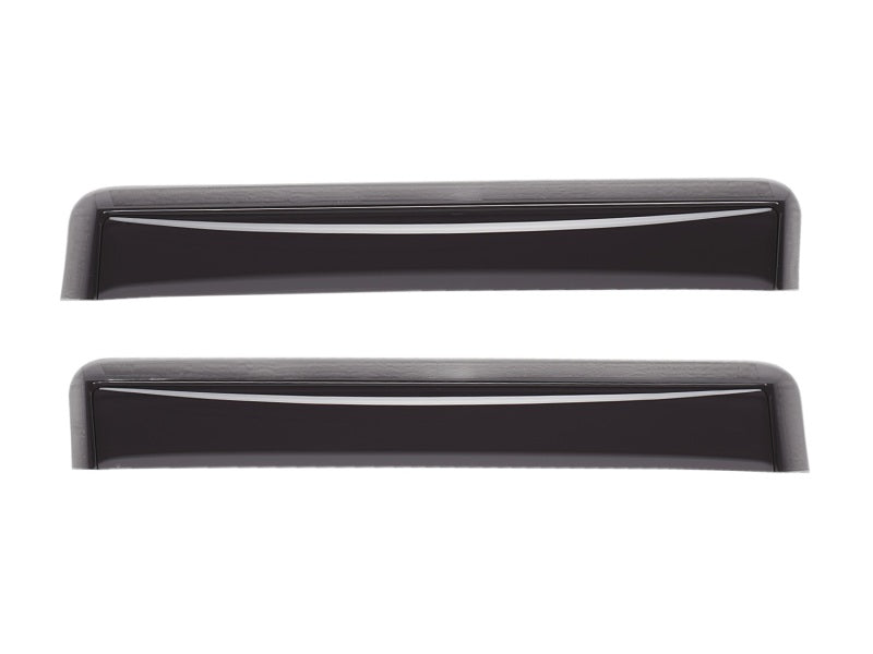 WeatherTech 2011-2015 Volkswagen Jetta/GLI Rear Side Window Deflectors - Dark Smoke