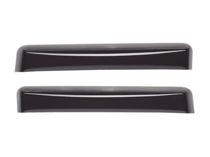 WeatherTech 2011-2015 Volkswagen Jetta/GLI Rear Side Window Deflectors - Dark Smoke